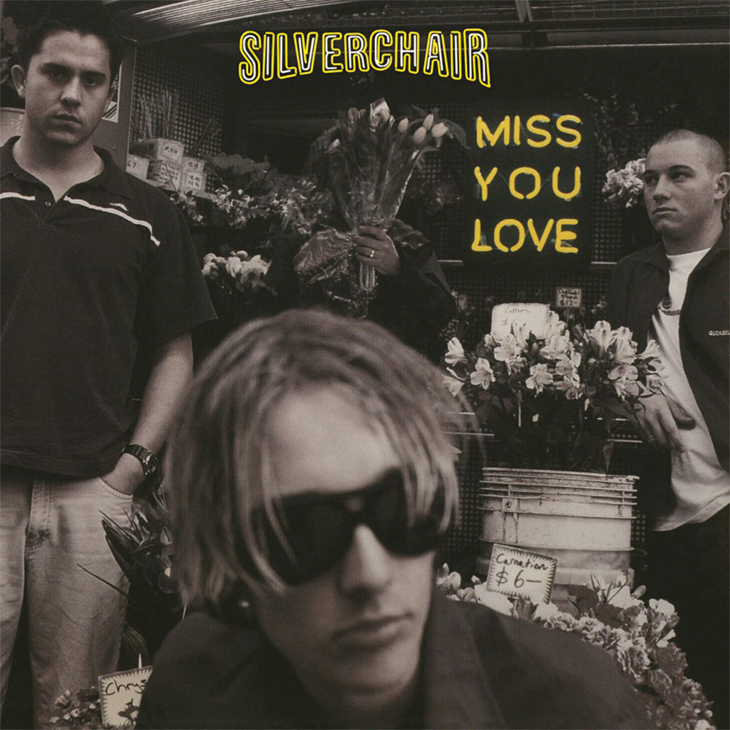 SILVERCHAIR - Miss You Love (2023 Reissue) - 12" EP - 180g Crystal Clear Yellow & Black Marbled Vinyl