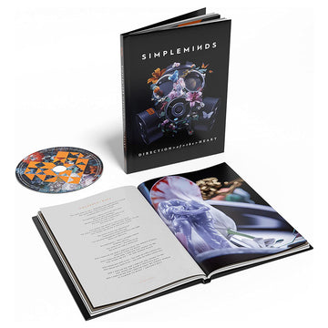 SIMPLE MINDS - Direction Of The Heart - Deluxe Edition Casebound Book - CD
