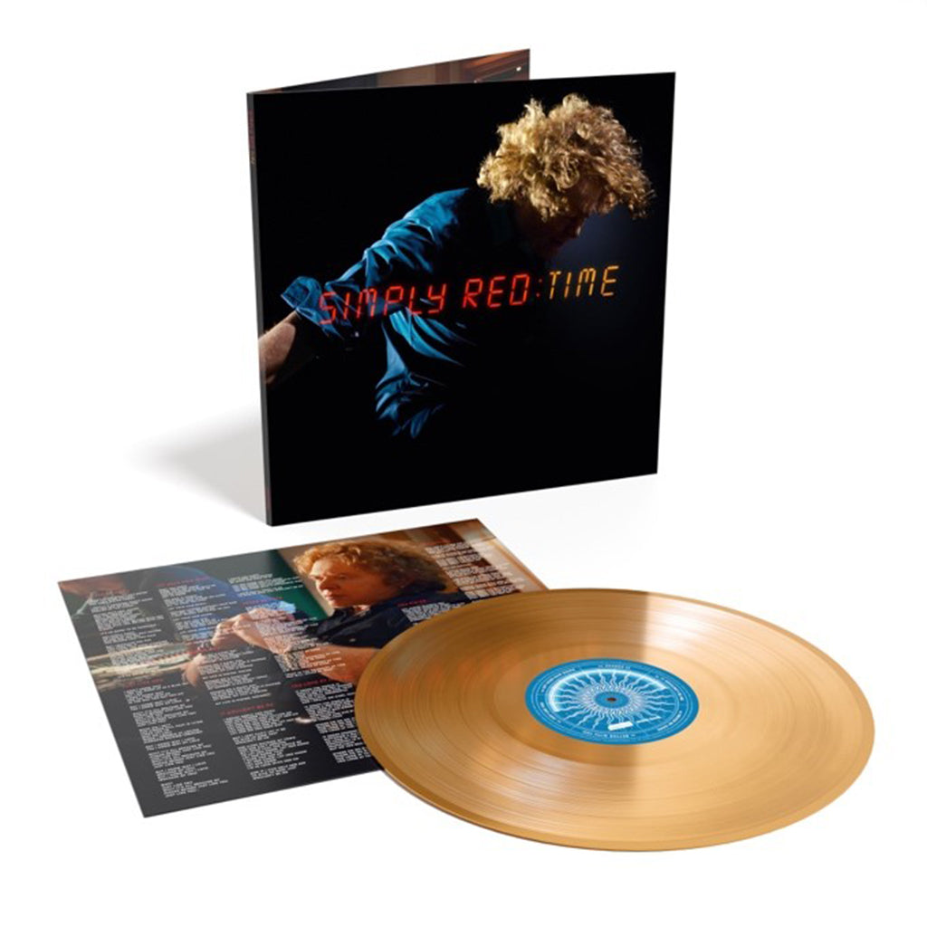SIMPLY RED - Time - LP - Gatefold Gold Vinyl