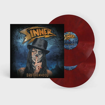 SINNER - Brotherhood - 2LP - Pink / Red Transparent Blue / White Vinyl