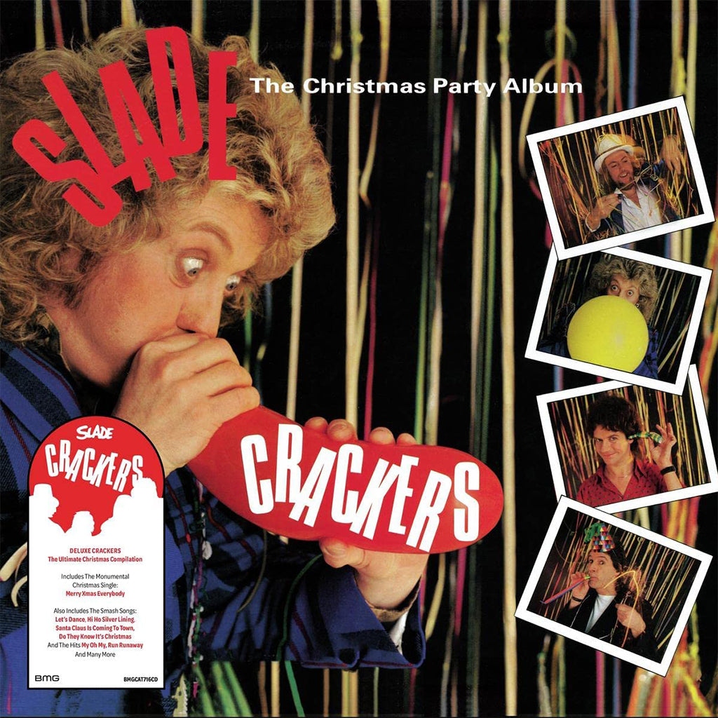 SLADE - Crackers - The Christmas Party Album - LP - Snowflake Splatter Vinyl