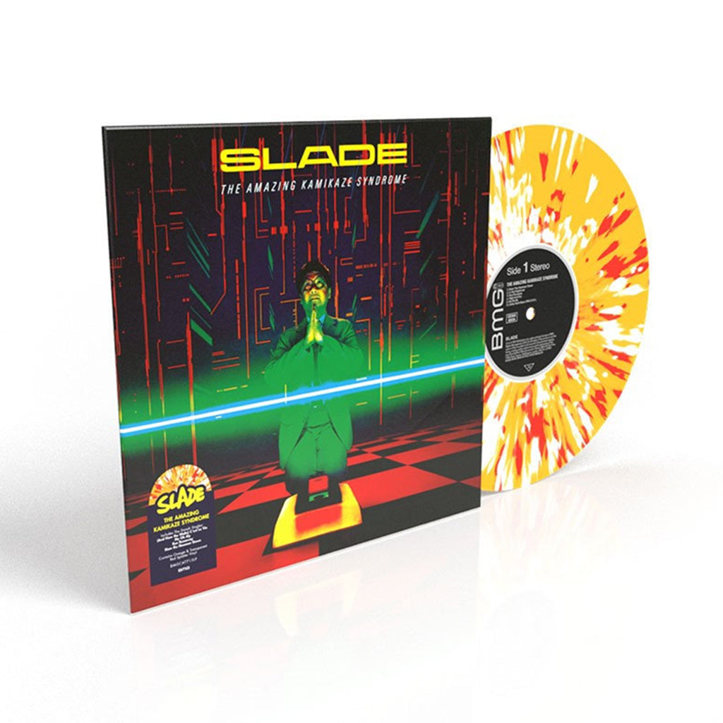 SLADE - The Amazing Kamikaze Syndrome (2023 Reissue) - LP - Orange & Red Splatter Vinyl