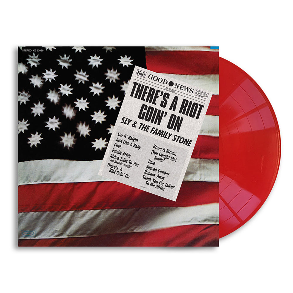 SLY AND THE FAMILY STONE - There's a Riot Goin' On (50th Anniv. Ed) - LP - Red Vinyl
