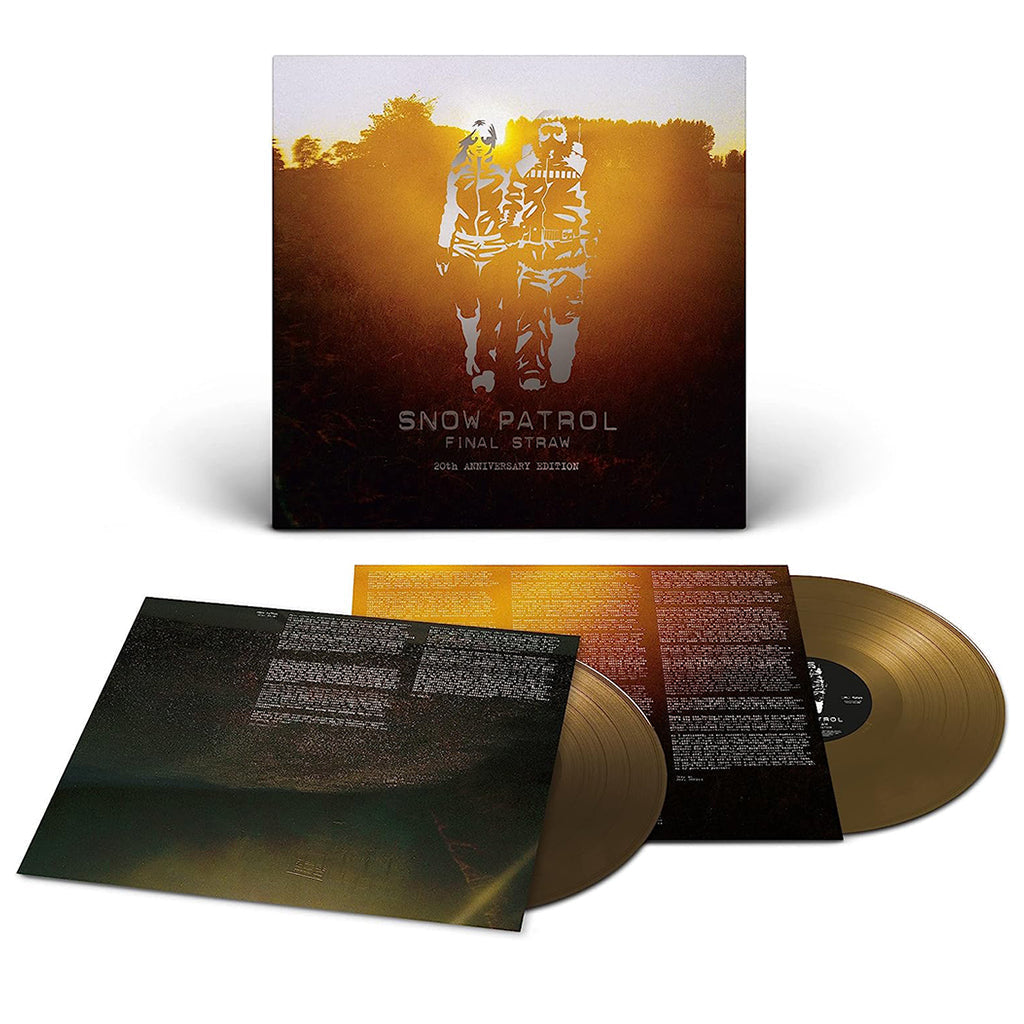 SNOW PATROL - Final Straw (20th Anniversary Deluxe Expanded Edition) - 2LP - Gatefold Gold Vinyl
