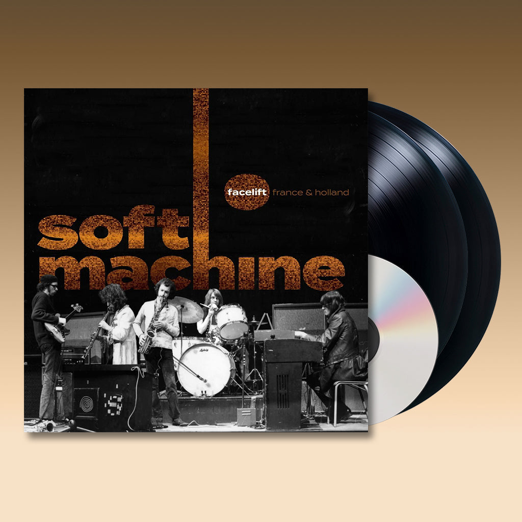 SOFT MACHINE - Facelift France And Holland - 2LP + DVD - Gatefold Vinyl
