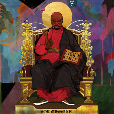 SOL MESSIAH - God Cmplx - Instrumental Version - 2LP - Purple, Orange & Light Blue Colour Vinyl [MAR 3]