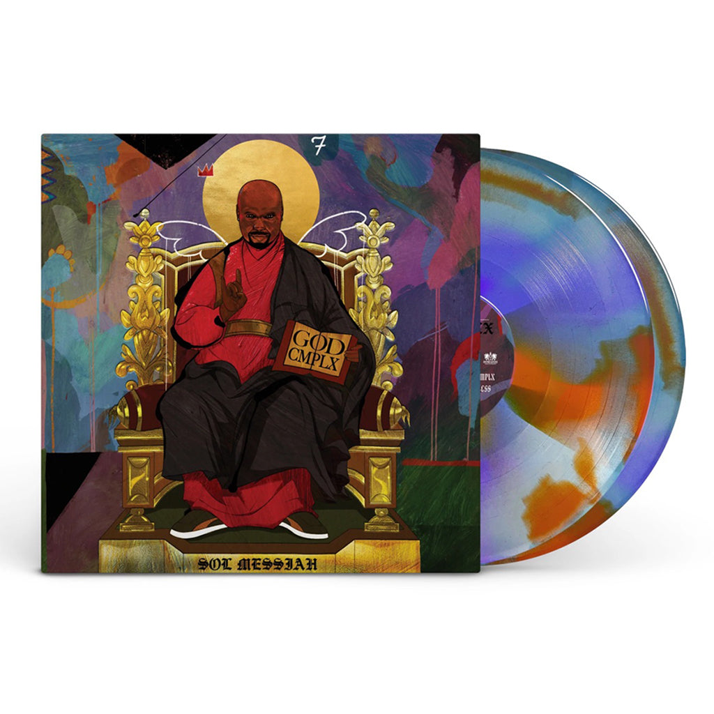 SOL MESSIAH - God Cmplx - Instrumental Version - 2LP - Purple, Orange & Light Blue Colour Vinyl [MAR 3]