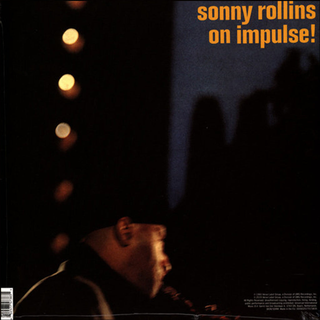 SONNY ROLLINS - On Impulse! (Verve’s Vital Vinyl Series) - LP - 180g Vinyl