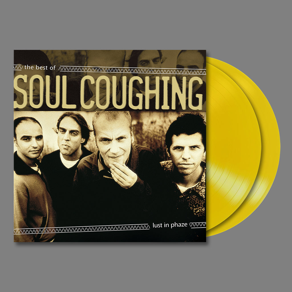 SOUL COUGHING - Lust in Phaze - The Best Of [BLACK FRIDAY 2022] - 2LP - Yellow Vinyl