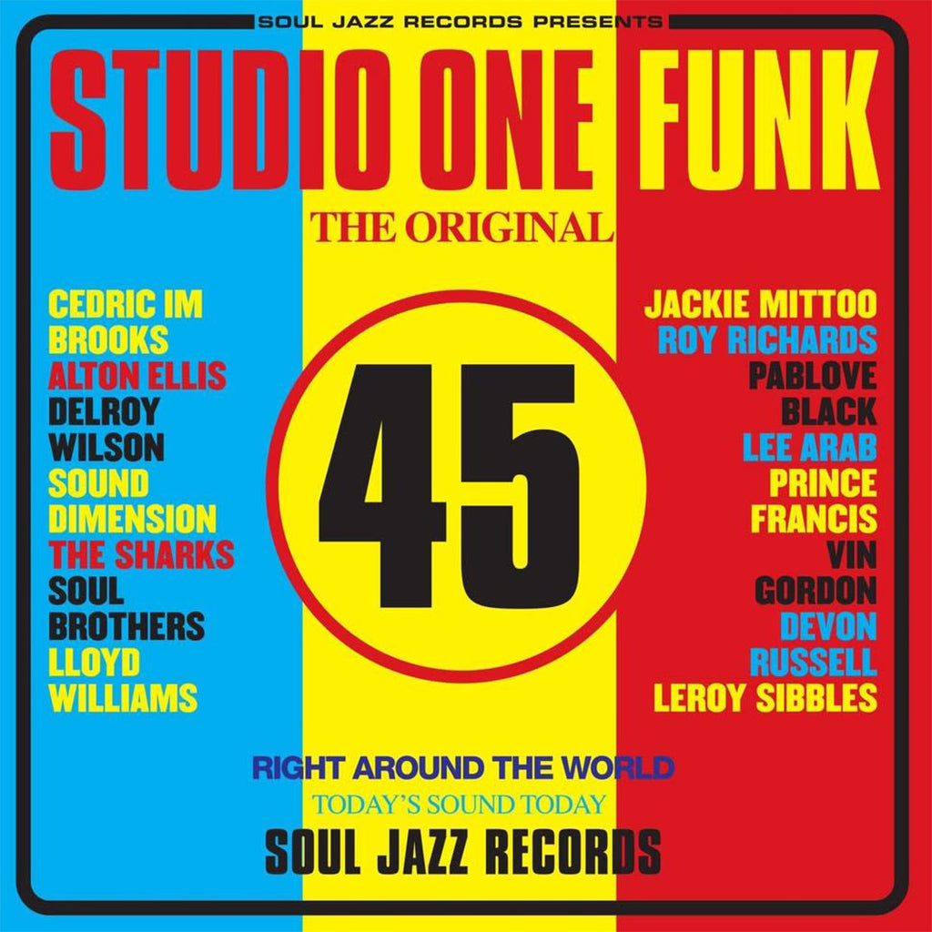 VARIOUS / SOUL JAZZ RECORDS PRESENT - Studio One Funk (2023 Reissue) - Red CD
