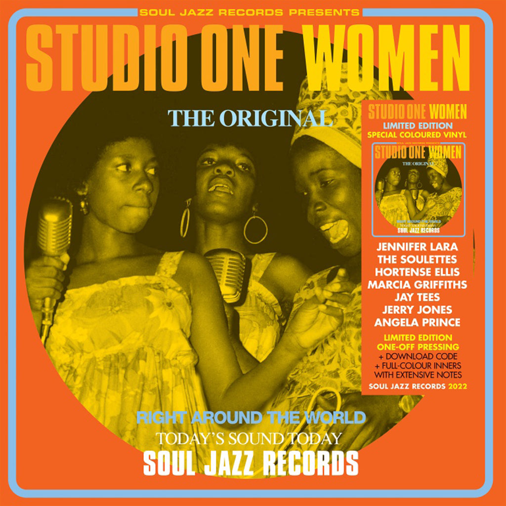 VARIOUS / SOUL JAZZ RECORDS PRESENTS - Studio One Women - Anniversary Ed. - 2LP - Yellow Vinyl