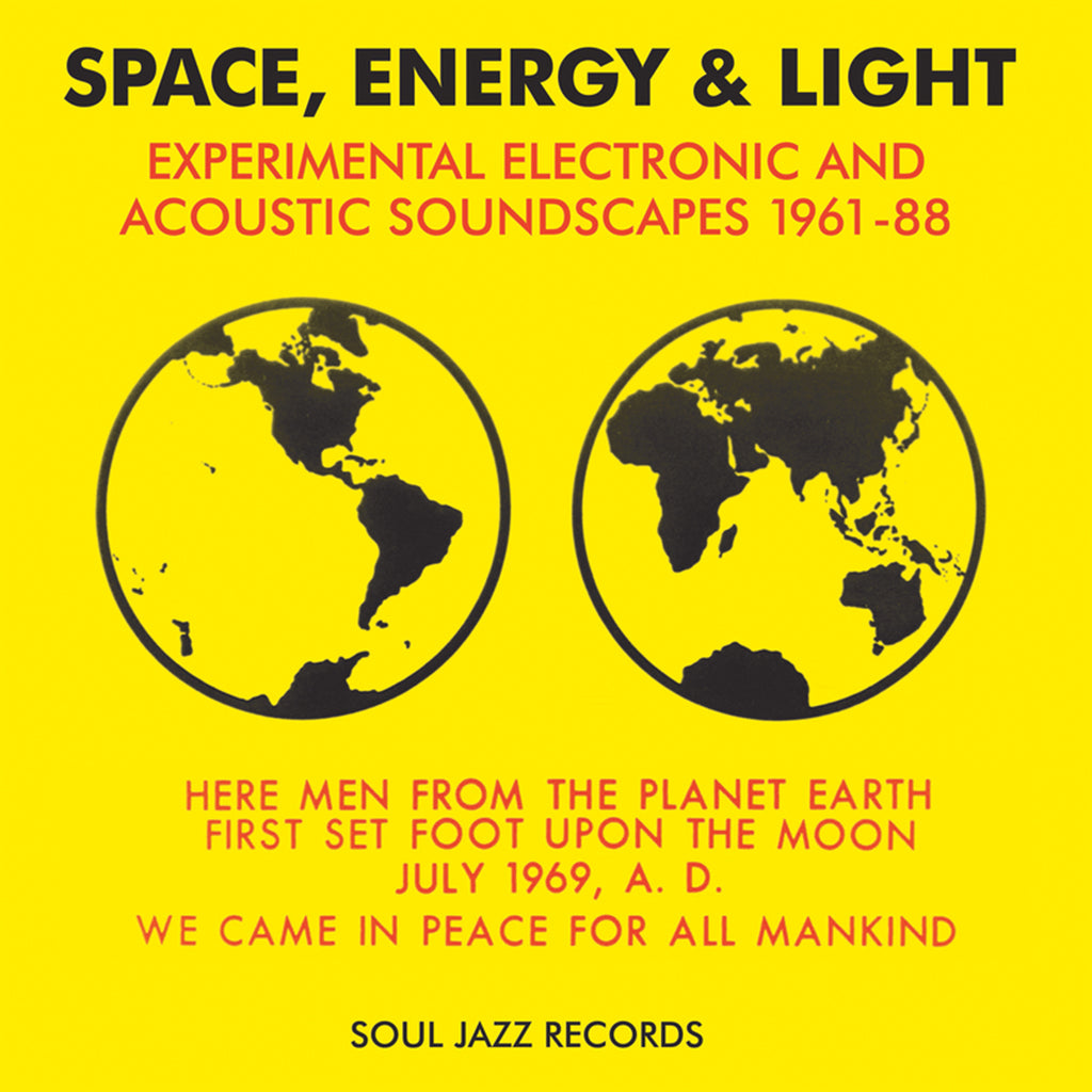 VARIOUS / SOUL JAZZ RECORDS Presents - Space, Energy & Light: Experimental Electronic And Acoustic Soundscapes 1961-88 - Yellow Edition - CD