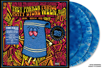 SOUTH PARK - South Park The 25th Anniversary Concert - 3 LP - Towelie-Blue Vinyl  [RSD 2024]