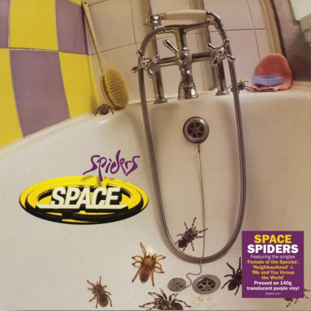 SPACE - Spiders (25th Anniv. Ed.) [Repress] - LP - Purple Vinyl
