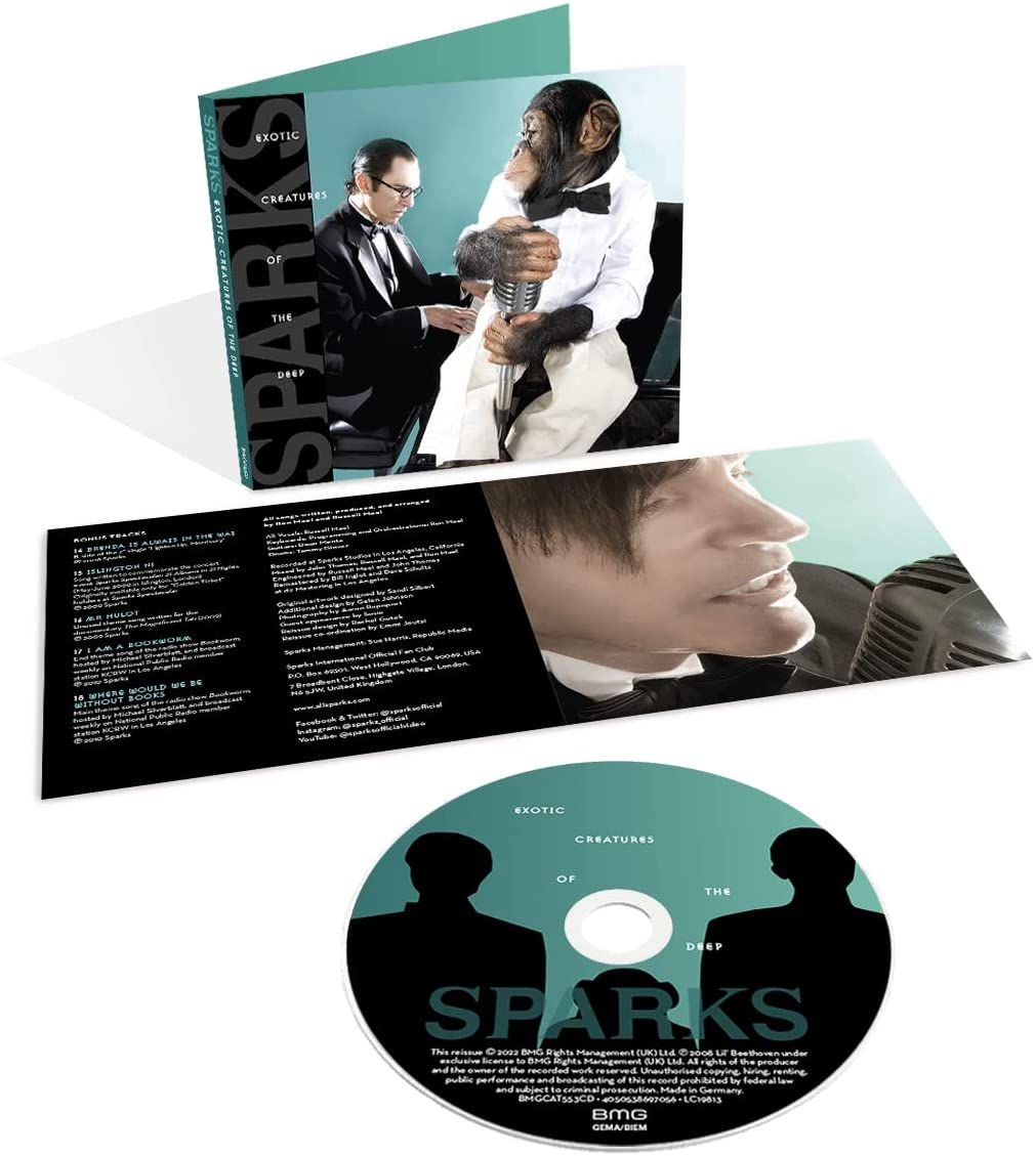 SPARKS - Exotic Creatures Of The Deep (2022 Reissue w/ 5 Bonus Tracks) - CD