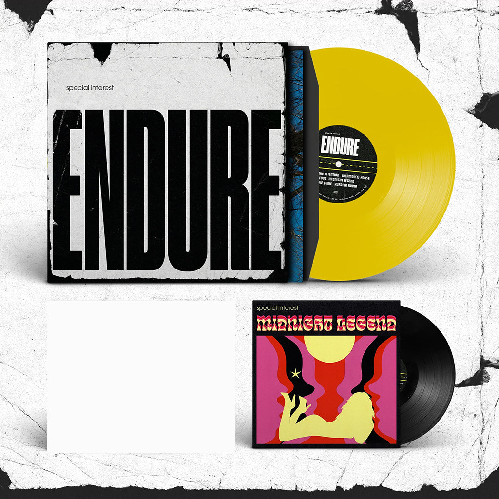 SPECIAL INTEREST - Endure - LP - Yellow Vinyl + Bonus 'Midnight Legend' 7" (Black) Vinyl