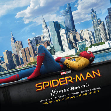 MICHAEL GIACCHINO - Spider-Man: Homecoming - Original Soundtrack (Pop-Up Edition w/ Movie Poster Insert) - 2LP - Gatefold 180g Blue Vinyl