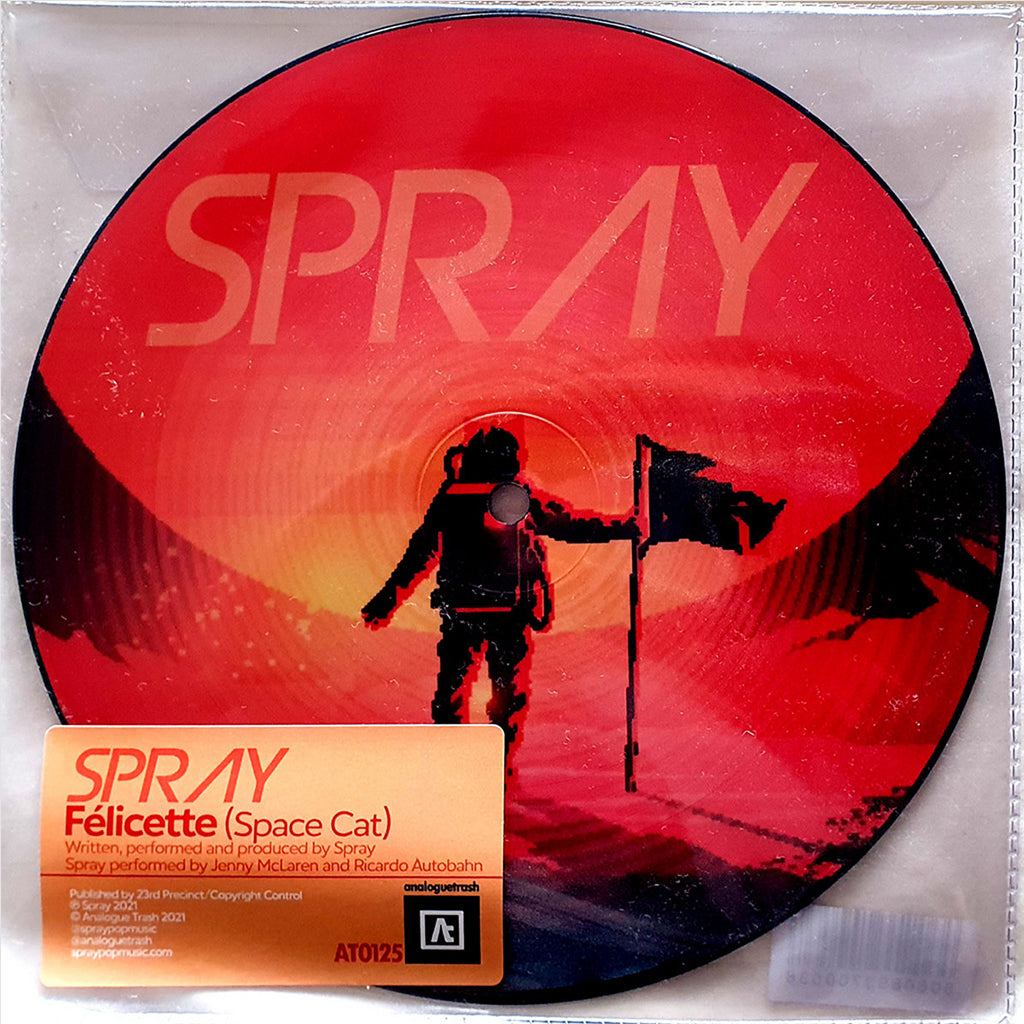 SPRAY - Félicette (Space Cat) - 7" - Picture Disc Vinyl