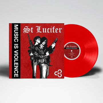 ST LUCIFER - Music Is Violence - LP - Red Vinyl