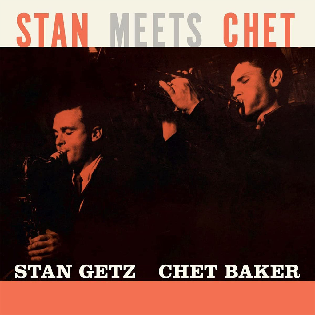 STAN GETZ & CHET BAKER - Stan Meets Chet (Waxtime In Color Edition) - LP - 180g Orange Vinyl