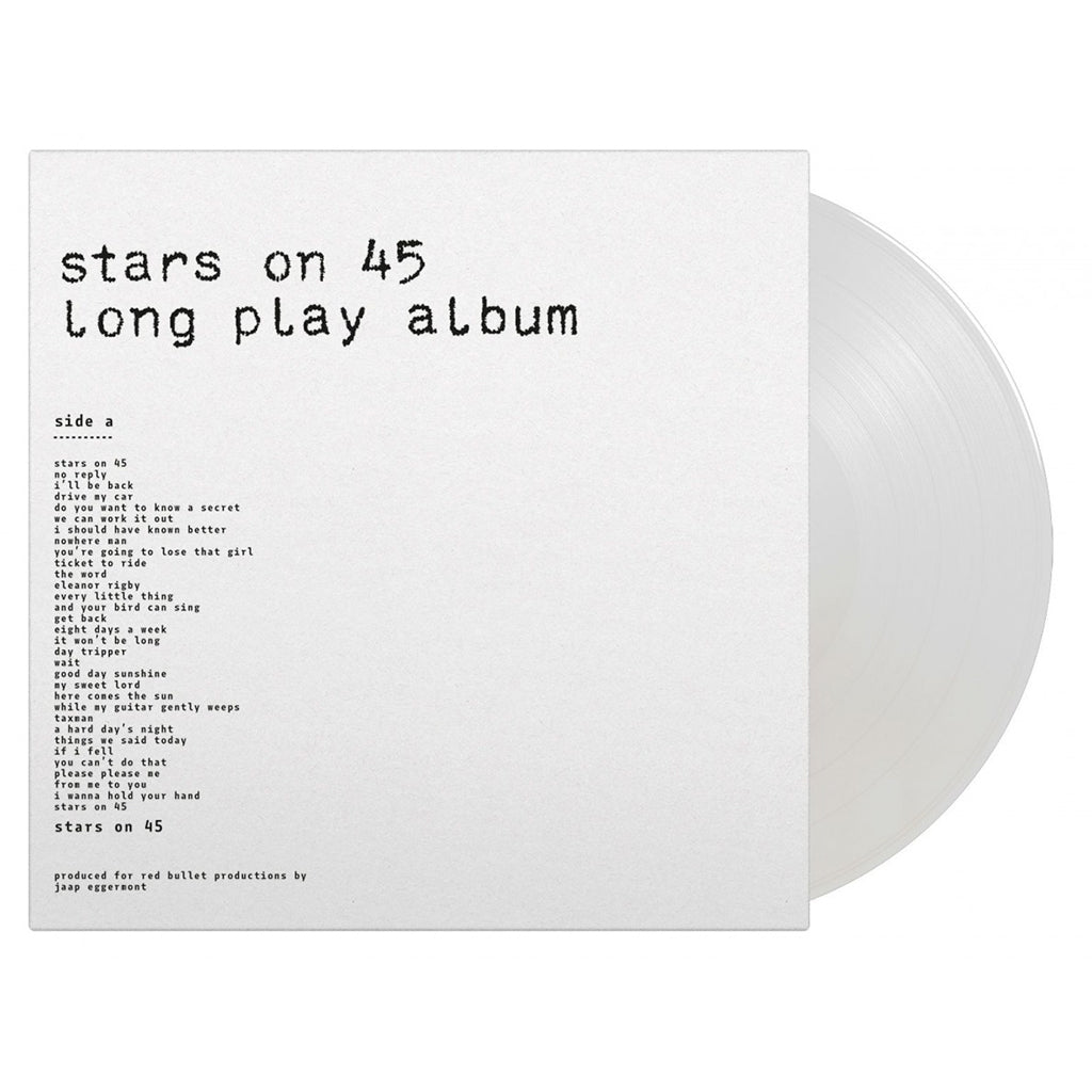 STARS ON 45 - Long Play Album (Remastered) - LP - 180g White Vinyl