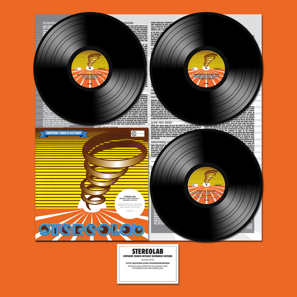 STEREOLAB - Emperor Tomato Ketchup (Remastered Expanded Ed.) - 3LP - Vinyl
