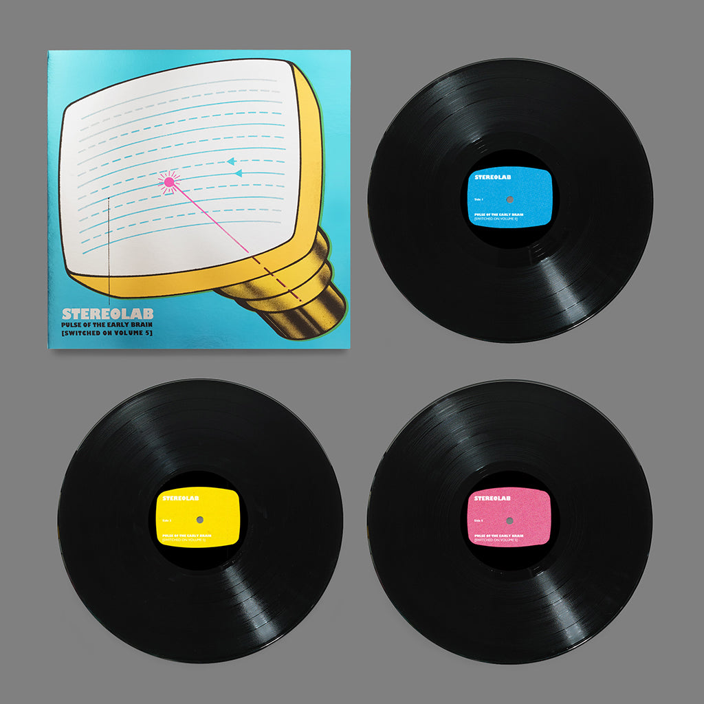 STEREOLAB - Pulse Of The Early Brain [Switched On Volume 5] - 3LP - Mirriboard Gatefold Vinyl