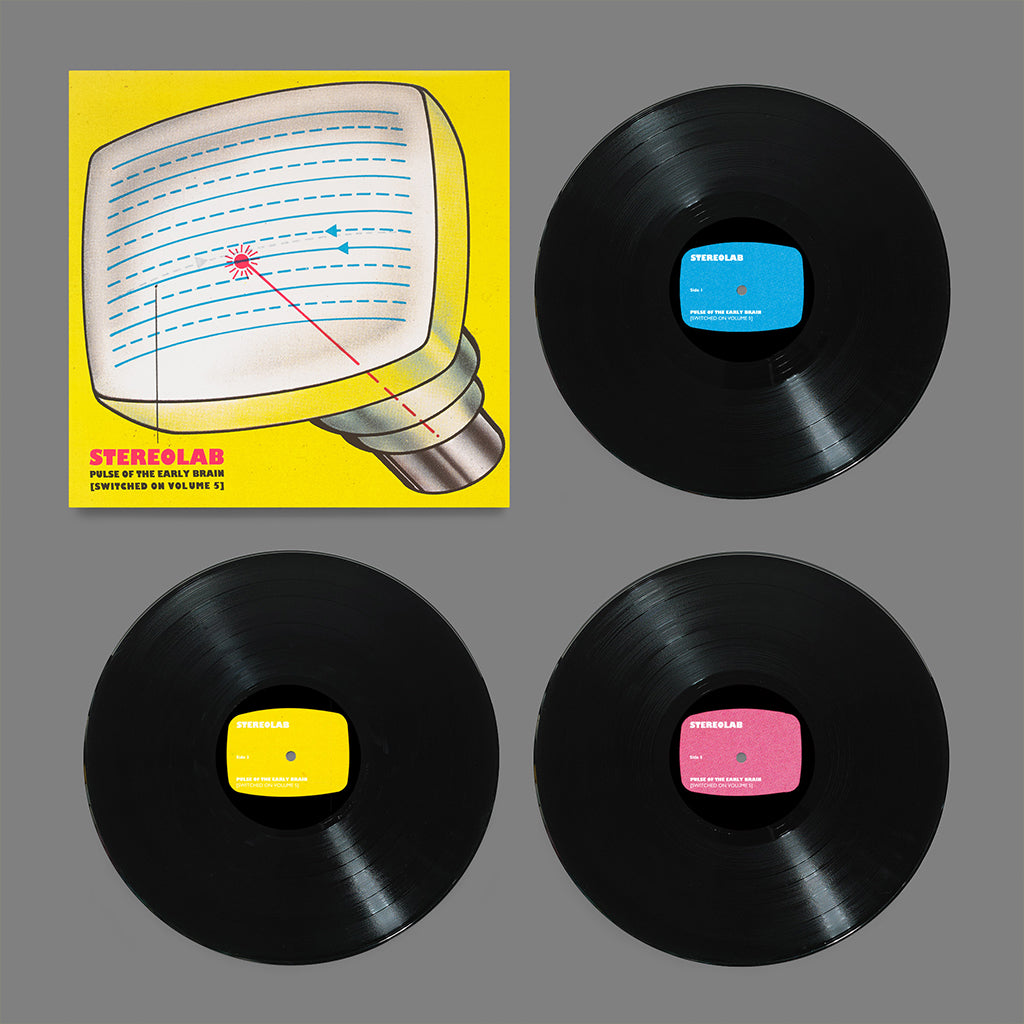 STEREOLAB - Pulse Of The Early Brain [Switched On Volume 5] - 3LP - Gatefold Vinyl
