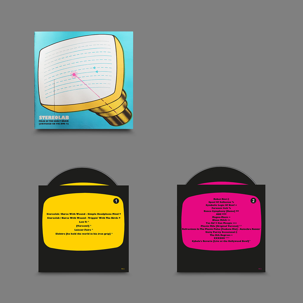 STEREOLAB - Pulse Of The Early Brain [Switched On Volume 5] - Mirriboard Sleeve - 2CD