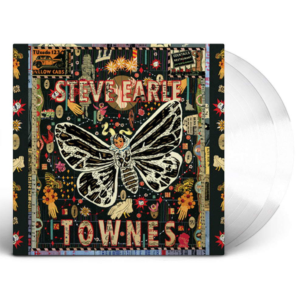 STEVE EARLE - Townes - 2LP - Clear Vinyl