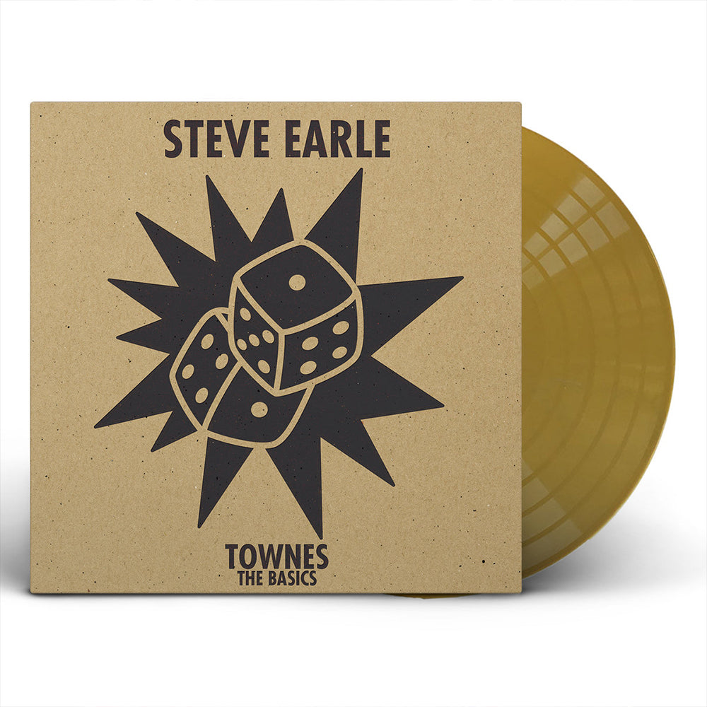 STEVE EARLE - Townes: The Basics - LP - Gold Vinyl