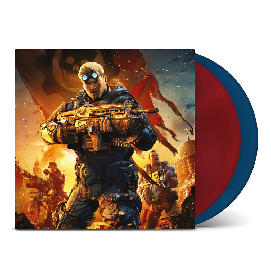 STEVE JABLONSKY & JACOB SHEA - Gears Of War: Judgment (Original Soundtrack) - 2LP - Deluxe Gatefold Deep Red / Deep Blue Vinyl [SEP 29]