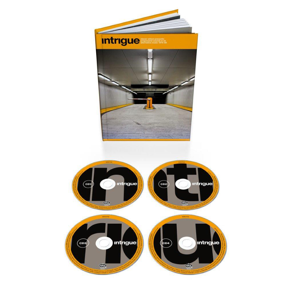 VARIOUS / STEVEN WILSON PRESENTS - Intrigue - Progressive Sounds In UK Alternative Music 1979–89 - 4CD Mediabook