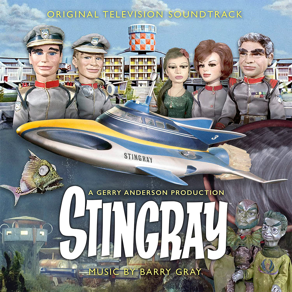 BARRY GRAY - Stingray (A Gerry Anderson Production) - Original Television Soundtrack - 2LP - Gatefold Silver Vinyl