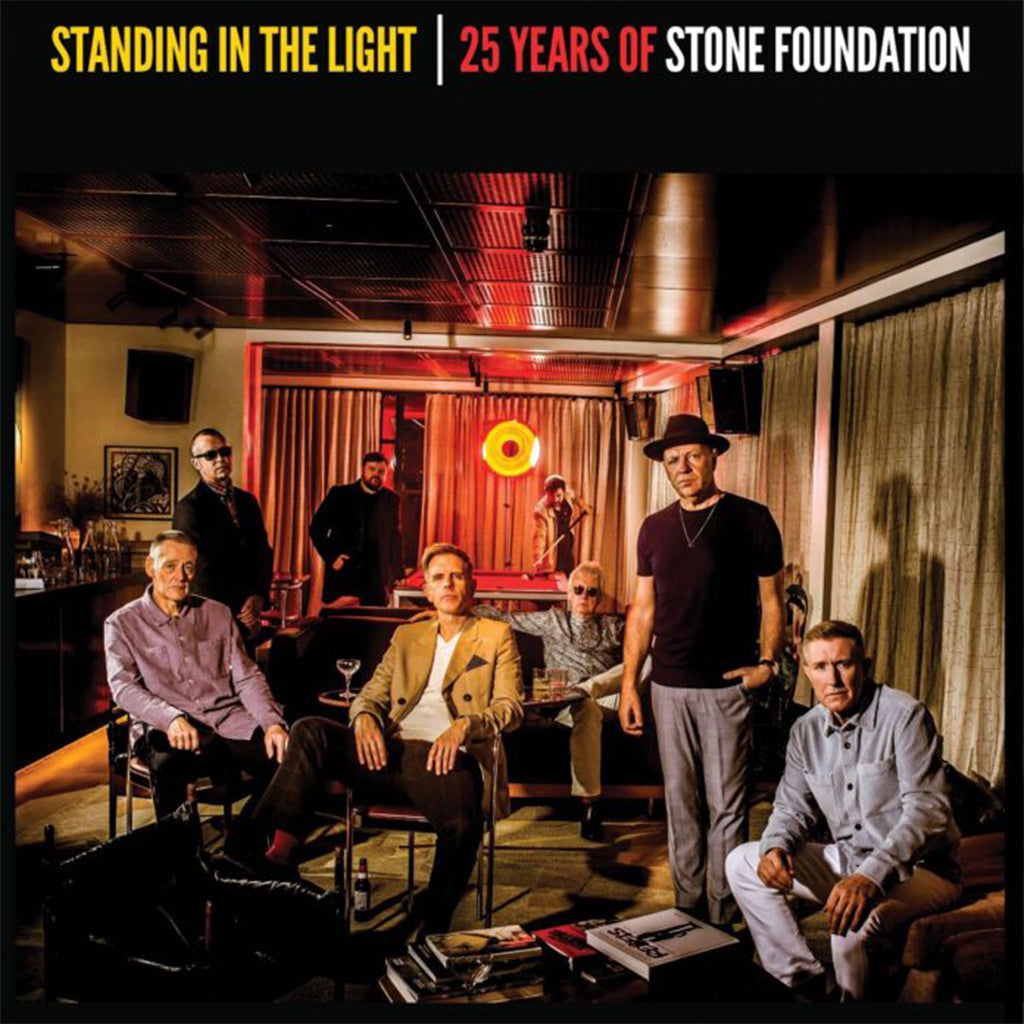 STONE FOUNDATION - Standing In The Light - 25 Years Of Stone Foundation - 2LP - Clear Vinyl