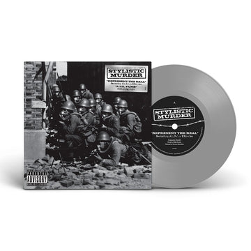 STYLISTIC MURDER - Represent The Real (Feat. AZ, O.C. & KRS-ONE) - 7" - Silver Vinyl