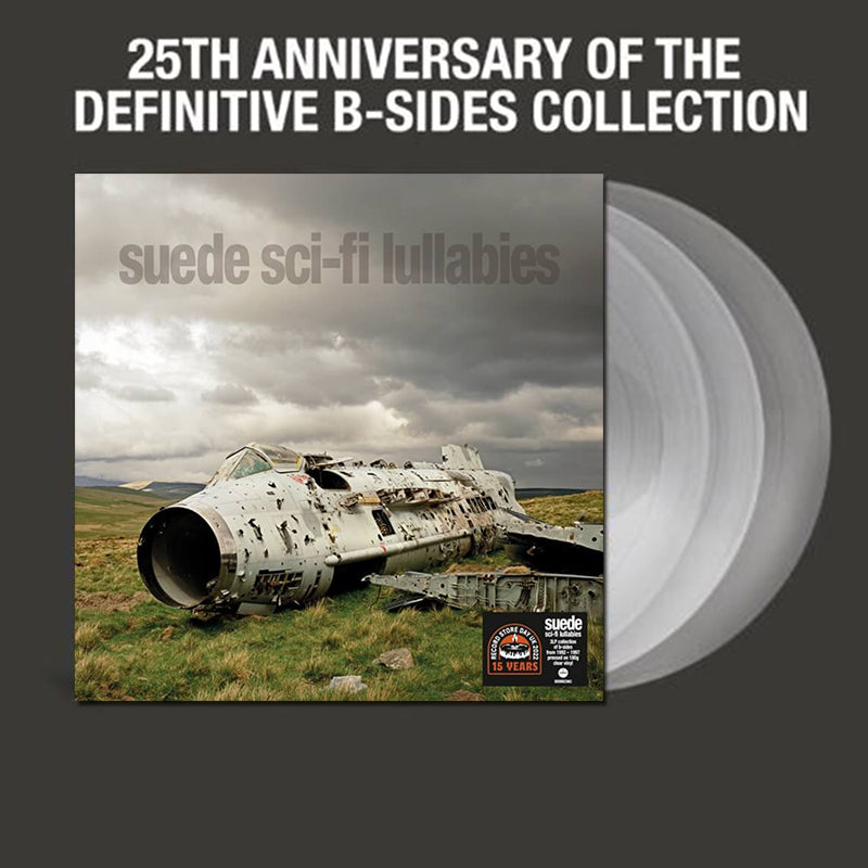 SUEDE - Sci Fi Lullabies (25th Anniv. Ed.) - 3LP - 180g Clear Vinyl [R