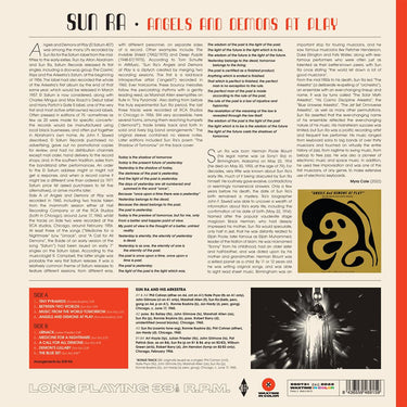 SUN RA - Angels And Demons At Play (2022 Waxtime Ed.) - LP - 180g Red Vinyl