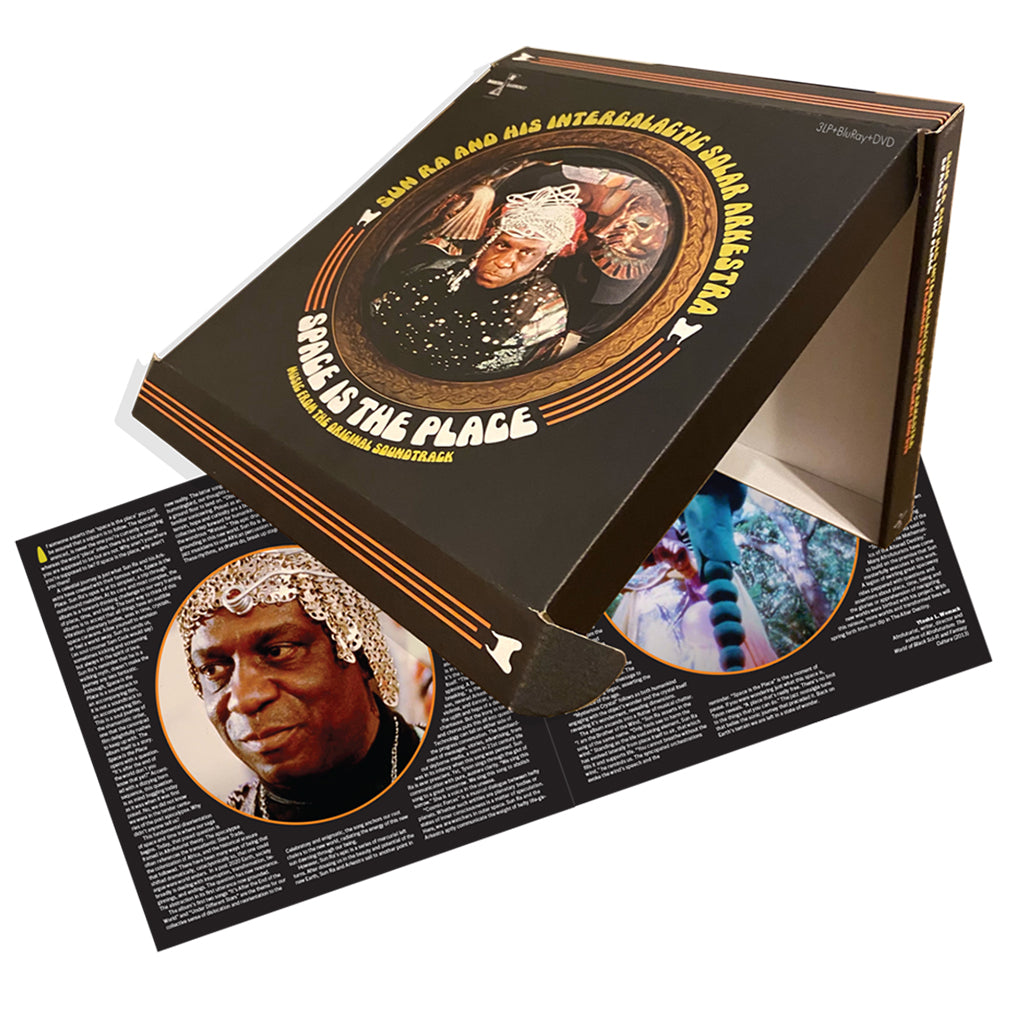 SUN RA - Space Is The Place (Deluxe Edition) -  3LP - Silver, Gold & Lime Vinyl / 2CD, Blu-ray & DVD - Deluxe Box Set [MAY 12]