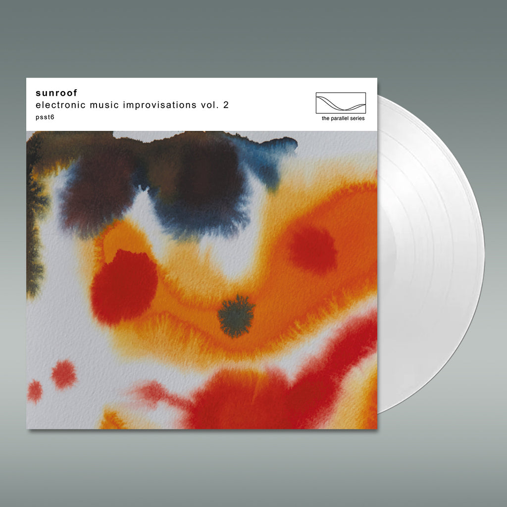 SUNROOF - Electronic Music Improvisations, Vol. 2 - LP - White Vinyl