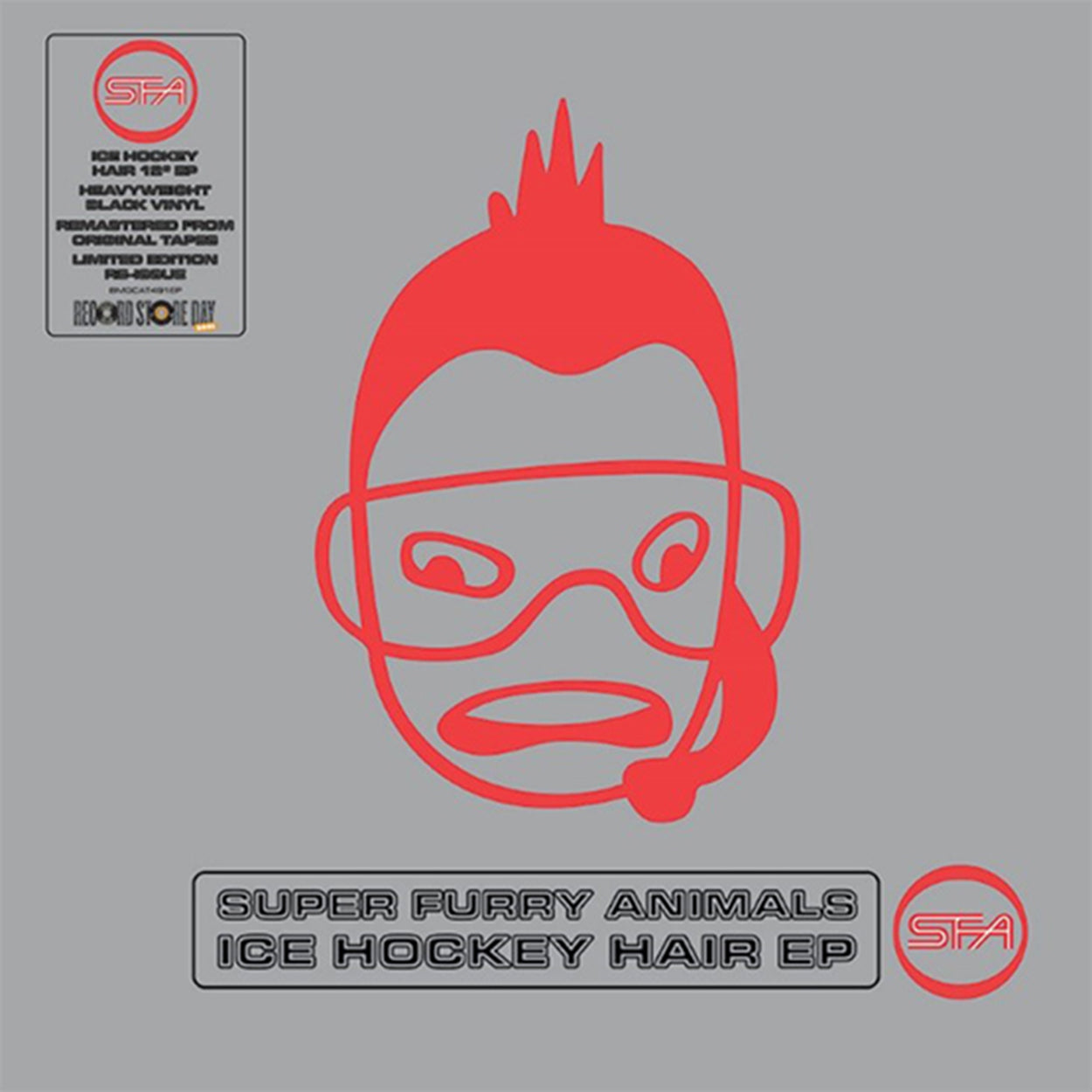 SUPER FURRY ANIMALS - Ice Hockey Hair EP (Remastered) - 12" - 180g Vinyl [RSD2021-JUN12]