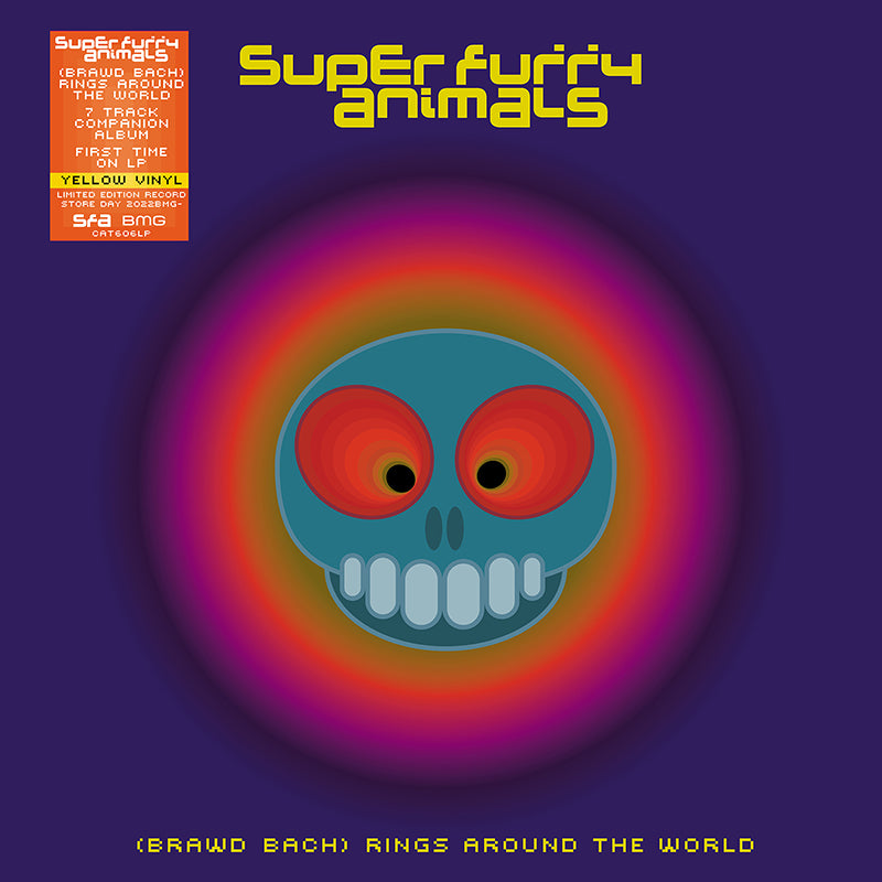 SUPER FURRY ANIMALS - (Brawd Bach) Rings Around The World B-Sides - LP - Yellow Vinyl [RSD 2022 - DROP 2]