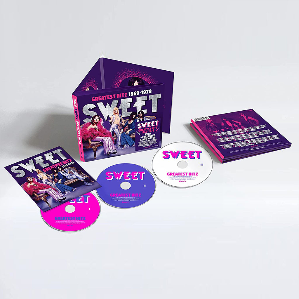SWEET - Greatest Hitz! - The Best Of Sweet 1969-1978 - 3CD