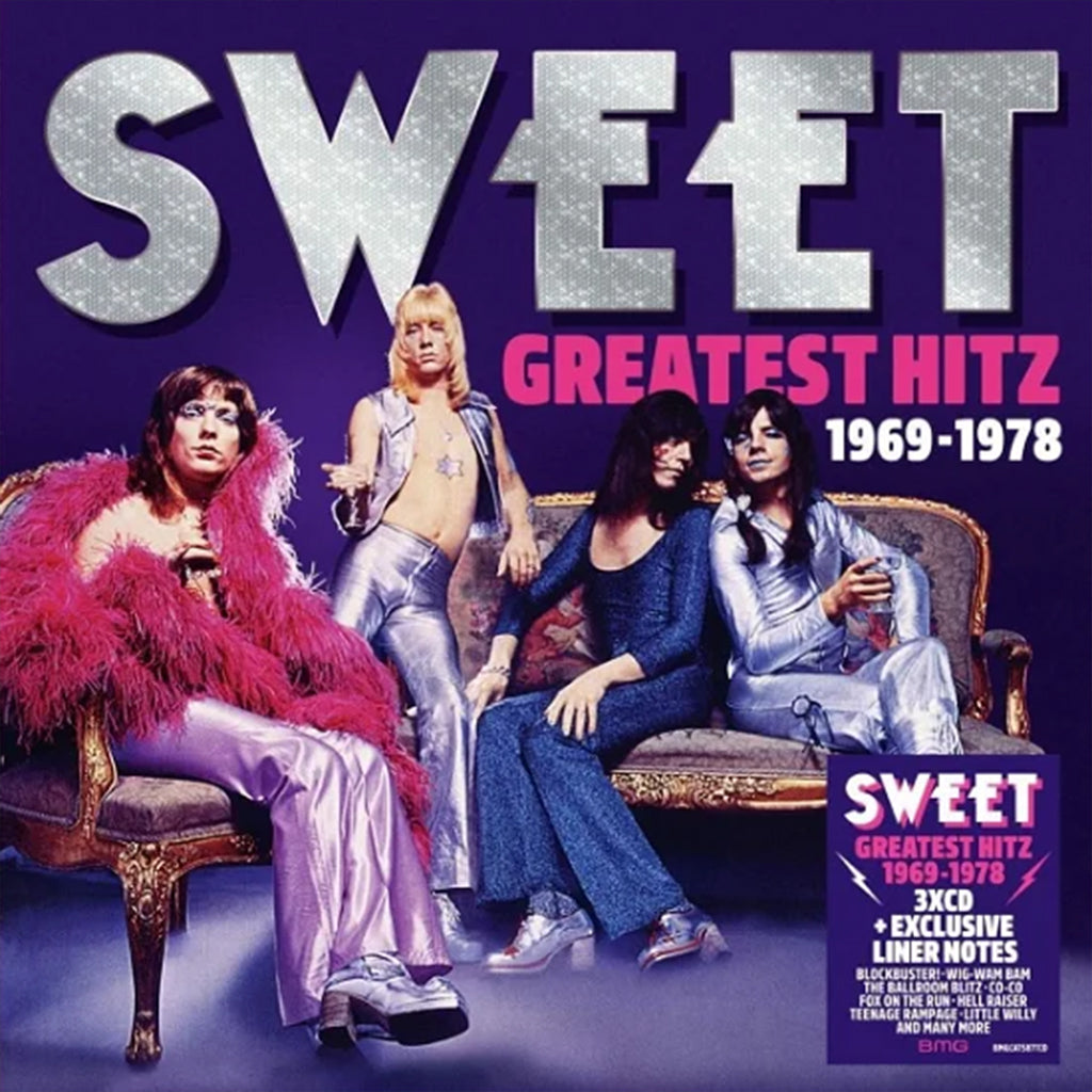 SWEET - Greatest Hitz! - The Best Of Sweet 1969-1978 - 3CD
