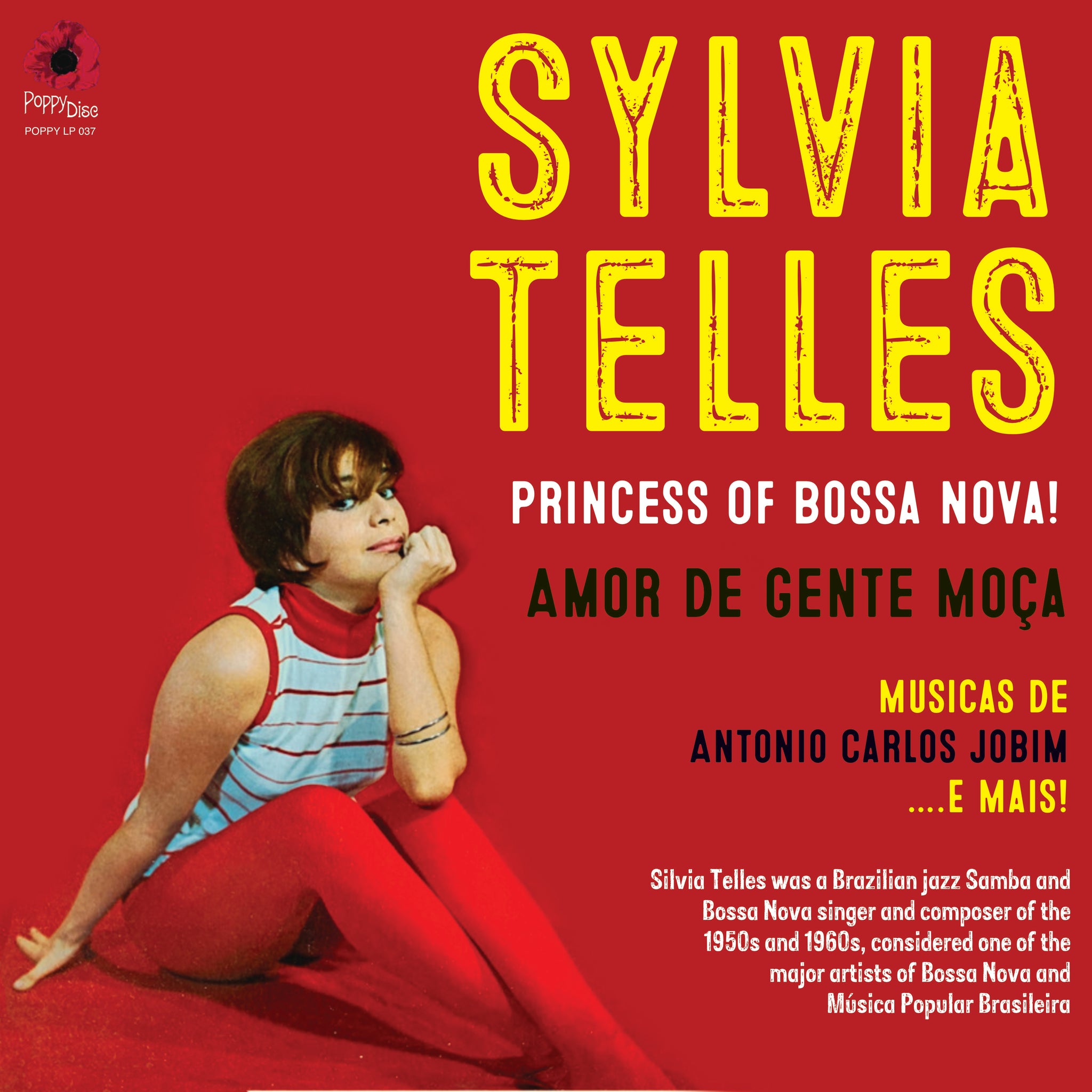 SYLVIA TELLES - Princess Of Bossa Nova! Amor De Gente Moça (Musicas De Antonio Carlos Jobim….E Mais!) - 2 LP - Blue and Red Vinyls  [RSD 2024]