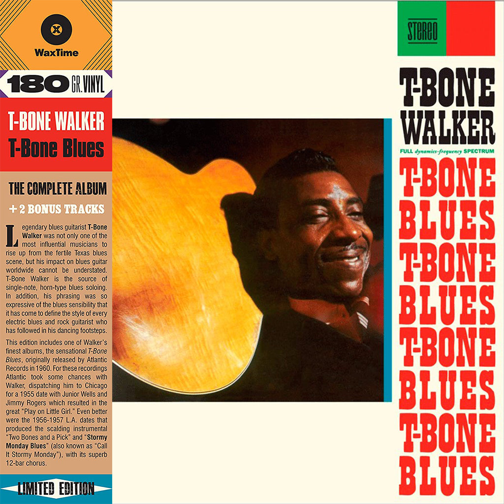 T-BONE WALKER - T-Bone Blues (2023 Waxtime Edition w/ 2 Bonus Tracks) - LP - 180g Vinyl