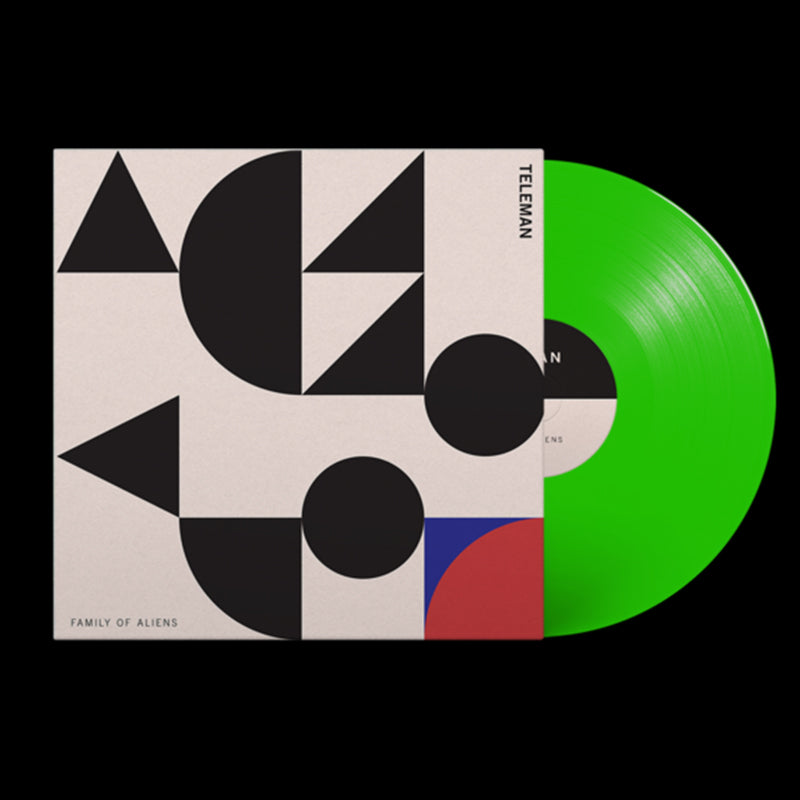 TELEMAN - Family Of Aliens - LP - Fluorescent Green Vinyl