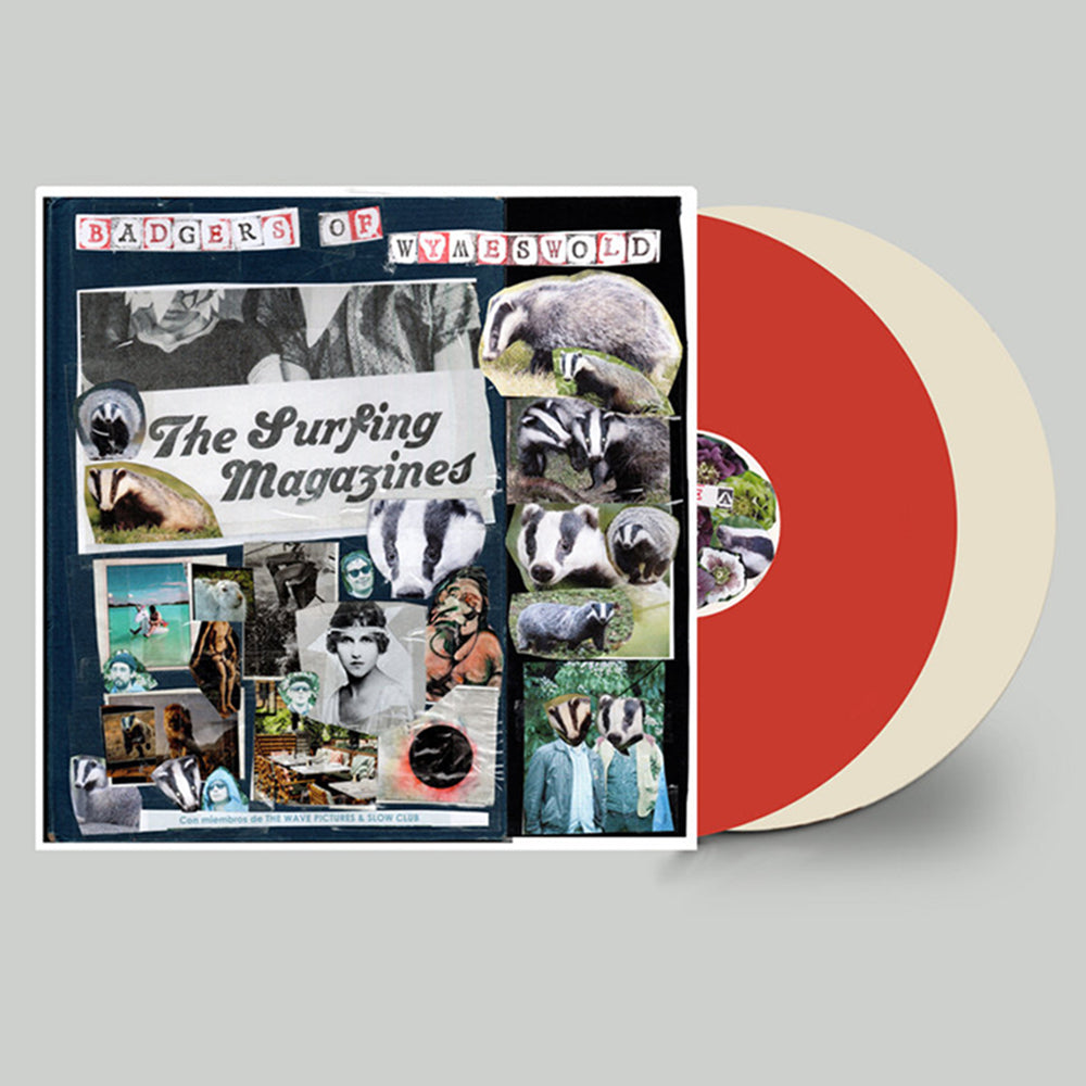 THE SURFING MAGAZINES - Badgers Of Wymeswold - 2LP - Red / Cream Vinyl