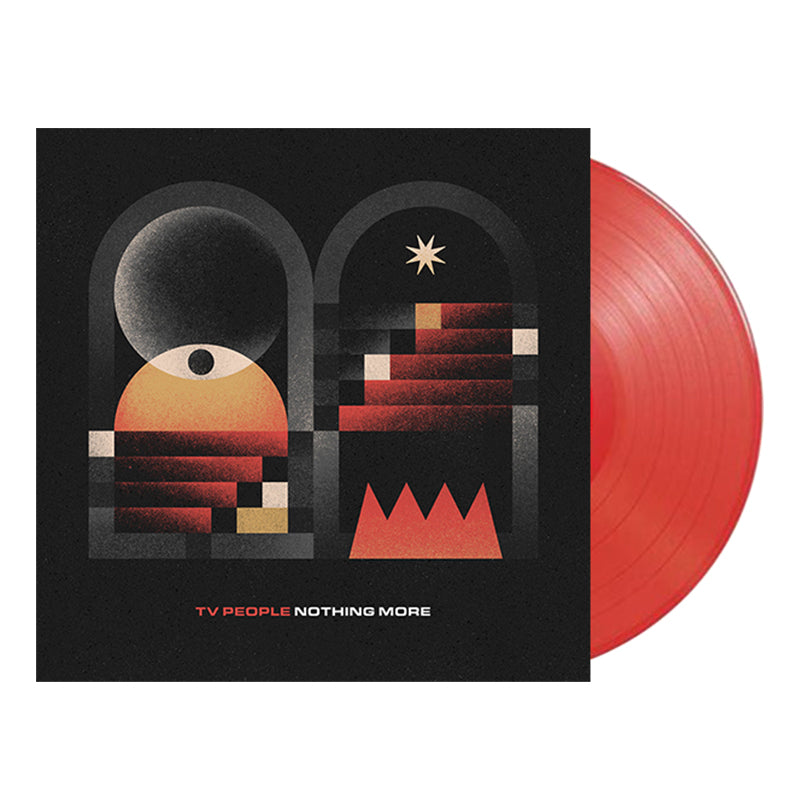 TV PEOPLE - Nothing More EP - 12" - Transparent Red Vinyl