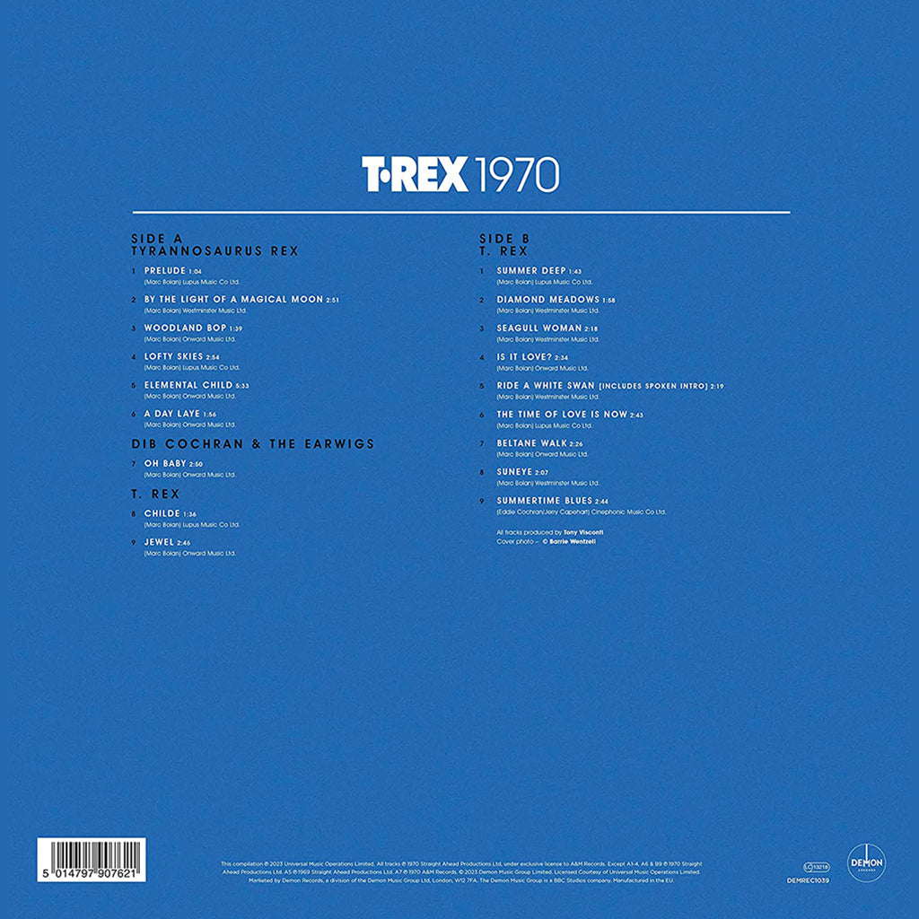 T. REX - 1970 - LP - Vinyl